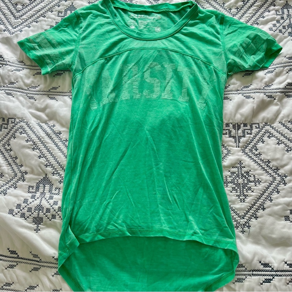 L.O.L. Vintage Teal Cotton Blend Tee
